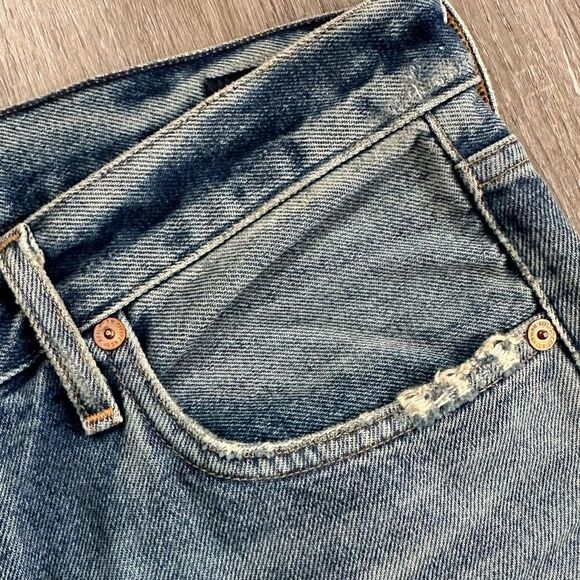 Citizens of Humanity Liya High Rise Classic Fit Crop Jeans in Desperado - Picture 8 of 15